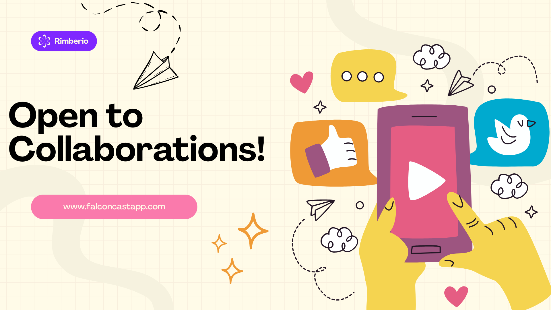 Promote FalconCast – We're Open to Collaborations!